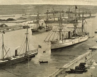 Kanał Sueski, Port-Said, Egipt