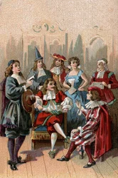 TEATR W WIEKACH: Jean Baptiste Poquelin, dit Moliere (1622-1673) i jego trupa.