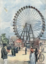 Diabelski młyn na Wystawie Powszechnej w Paryżu w 1900 roku.