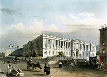 Luwr około 1840