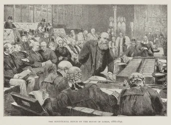 Ława ministerialna Izby Lordów