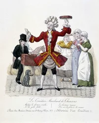 Komik, kupiec pieśni, 1820