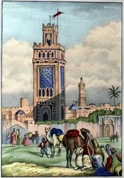 Miasto Oran w Algierii w 1840 r. w „L