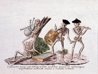 Taniec śmierci (druk)