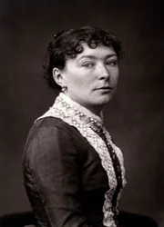Kobieta, którą artystka Virginie-Elodie Demont-Breton sportretowała z okazji Salonu Paryskiego w 1883 r.