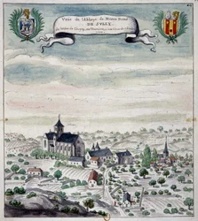 Widok na opactwo Sully, Touraine