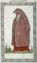 Kobieta z Baionne (Bayonne?) - w „Habits et éffigies” Jeana Sulperiusa