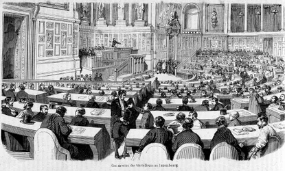 Komitet Robotniczy w Palais du Luxembourg (Senat), rewolucja 1848