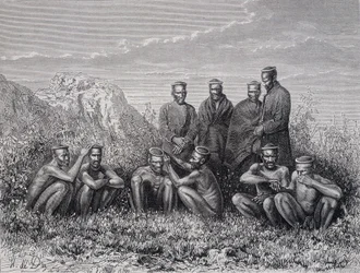 Zulu Cafres (plemię Ring-Kop)
