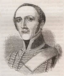 portret Armanda Francois Bon Claude, hrabiego Bricqueville
