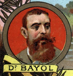 portret dr Bayola odkrywcy Górnego Nigru.