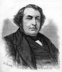 portret Ernesta Picarda. Polityk francuski (1821-1877).