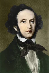 portret Feliksa Mendelssohna - Bartholdy