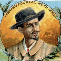 portret Fernanda Foureau. Odkrywca francuski (-1850 - 1914).