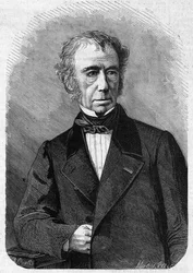 portret Jean Pons Guillaume Viennet (1777-1868), francuskiego polityka i pisarza.