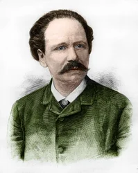 portret Julesa Masseneta (1842-1912), francuskiego kompozytora.