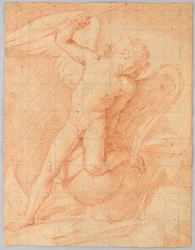 Rysunek, Kupidyn, 1650-1700