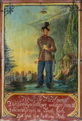Zdjęcie upamiętniające Josepha Hörtnagla 1853 r.