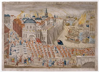 „Widok miasta i portu Hawany, zdobytych przez hrabiego Albemarle i sir George