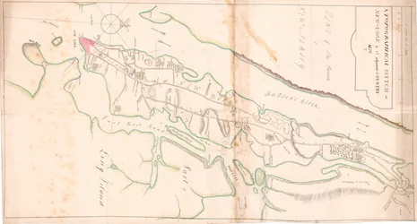 Szkic topograficzny Nowego Jorku