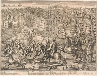 ?Widok bitwy pod Culloden w Szkocji?, 1746