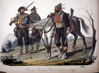 Banda rabusiów z Kalabrii (Włochy).