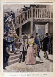 Obława w hotelach - w „Le Petit Journal” od 04.08.1895 r.