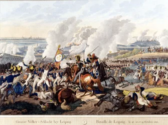 Bitwa pod Lipskiem (Bitwa Narodów), 16-19 października 1813