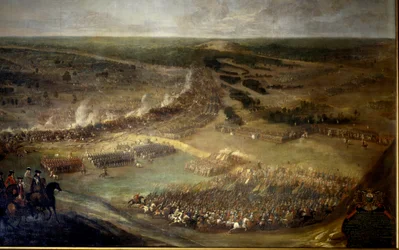 Bitwa pod Hersansem (1687), Węgry. Anonimowy obraz z XVII wieku. Zamek de Vaux Le Viscount.
