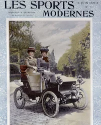 Car de Dion-Bouton - w „Les Sports Modernes””, czerwiec 1899.