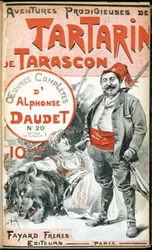 Okładka „” Prodigious Adventures of Tartarin de Tarascon” Daudeta.