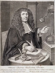 Lekarz w swoim laboratorium, b.d.