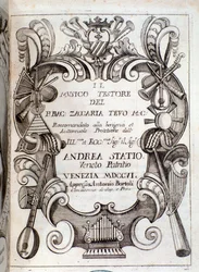 Frontyspicjum Il musico testore Zaccaria Tevo