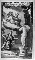 Frontyspis libretta „Le Triomphe des Arts” Antoine