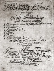 Georga Philippa Telemanna. niemiecki kompozytor (Magdeburg