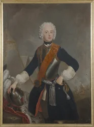 Henri de Prusse - Portret księcia Henryka Pruskiego (1726-1802), Anonim . olej na płótnie