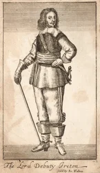 Henry Ireton, Lord zastępca Irlandii (grawerowanie)
