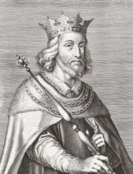 Król Ferdynand I Portugalii. Portret.