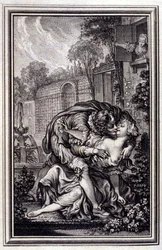 La sługa usprawiedliwiony - w „Opowieściach i opowiadaniach wierszem”” Jean La Fontaine. 1762.