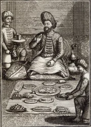 Méhémet Réza Beg, ambasador Persji, początek XVIII wieku.