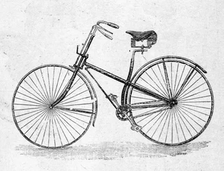 Model roweru o prostym korpusie.