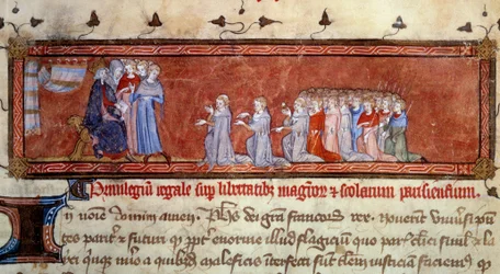 Philippe Auguste (1165 - 1223) przekazał pierwszy przywilej