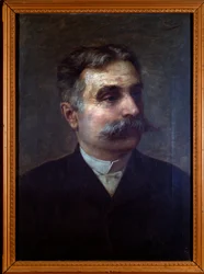 Portret Alessandro Busi, włoskiego kompozytora (malarstwo