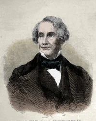 Portret amerykańskiego wynalazcy Samuela Finley Breese Morse