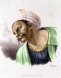 Portret Awerroesa (1126 - 1198).
