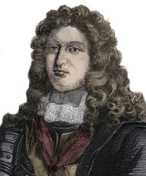 Portret Charlesa Auguste de La Fare Comte de Laugères (1644-1712), francuskiego poety