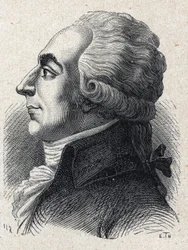 Portret Jean-Baptiste (Jean Baptiste) Cloots dit Anacharsis Klootz (lub Clootz