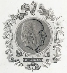 Portret Jeana Baptiste Lamarcka - grawer
