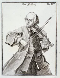 Portret Leopolda Mozarta (rycina
