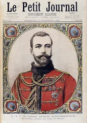 Portret Mikołaja II młodej Rosji - w „”The Petity Journal”” z 11.11.1894